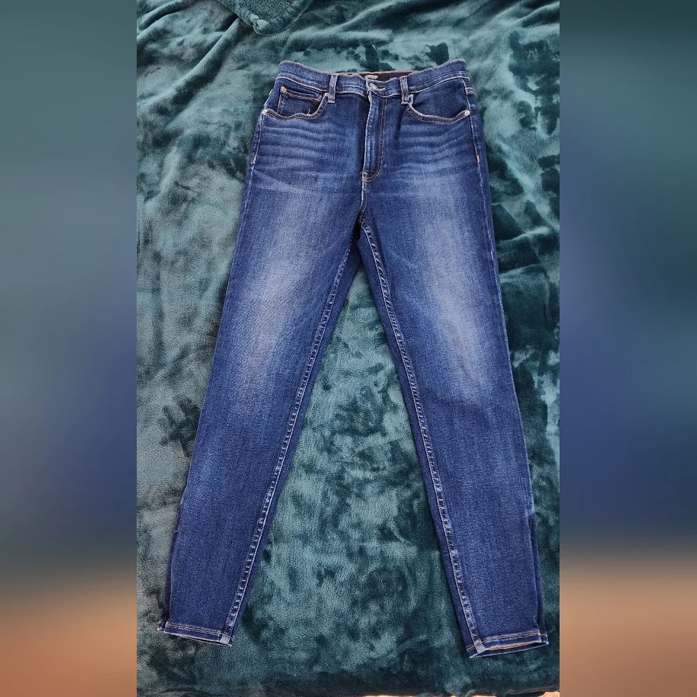 HUDSON JEANS Centerfold High Rise Super Skinny in Mohawk Size 28 NWOT - Picture 5 of 10